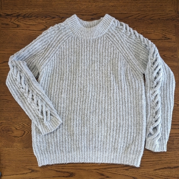 white birch Sweaters - White Birch gray thick knit sweater